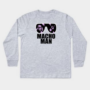 macho man randy savage Crimson Kids Long Sleeve T-Shirt